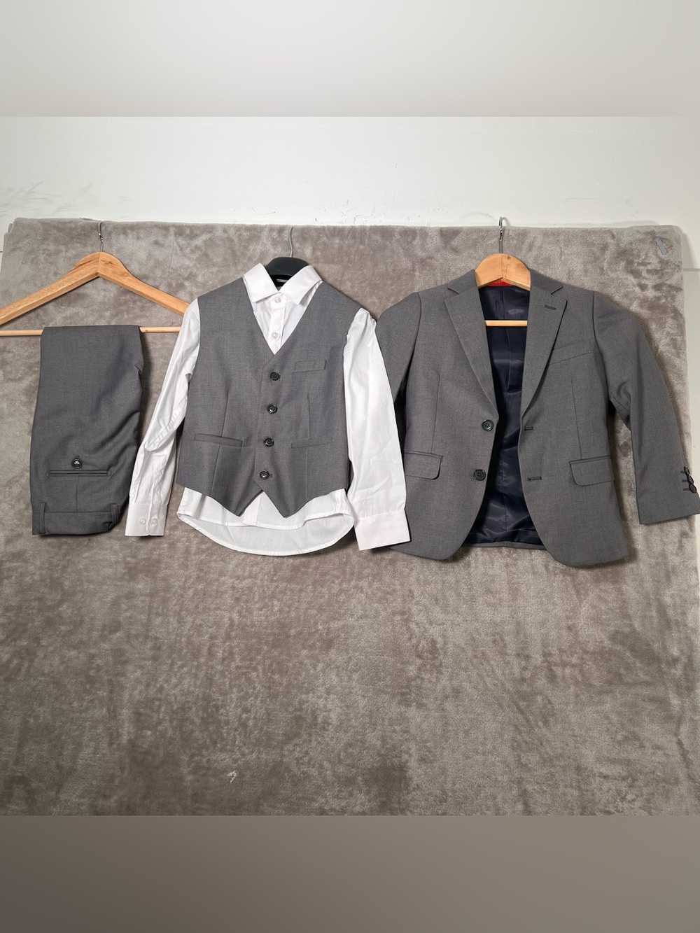 Plavict Boys' Formal Suits Slim Fit 4 Piece Boys Size 6